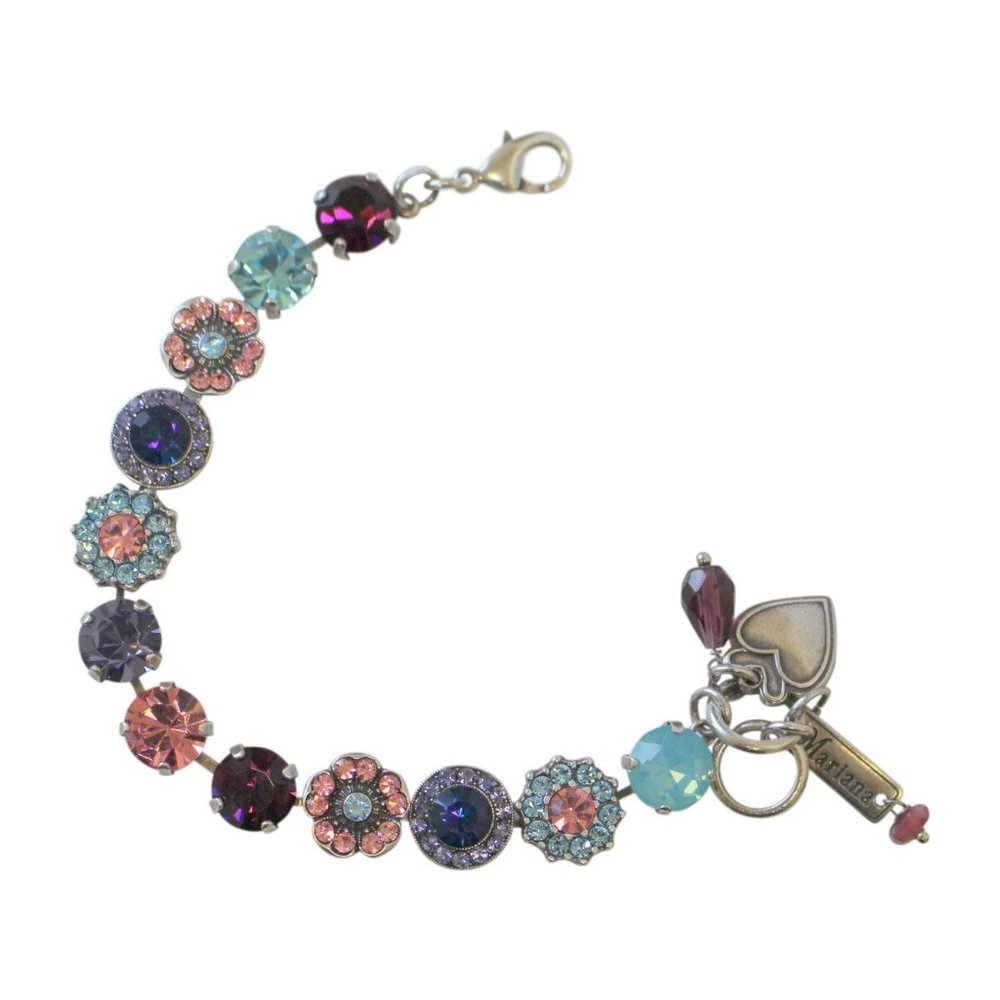 Mariana Cotton Candy Crystal Bracelet